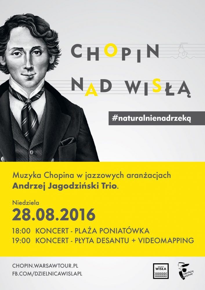 Chopin nad Wisłą - plakat