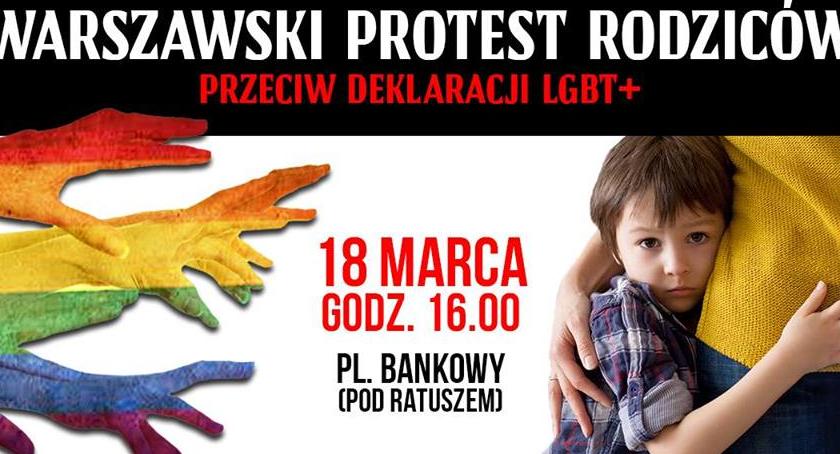 Warszawski protest rodziców