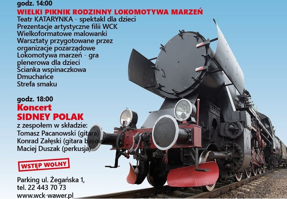 Piknik rodzinny i koncert Sidneya Polaka w Wawrze