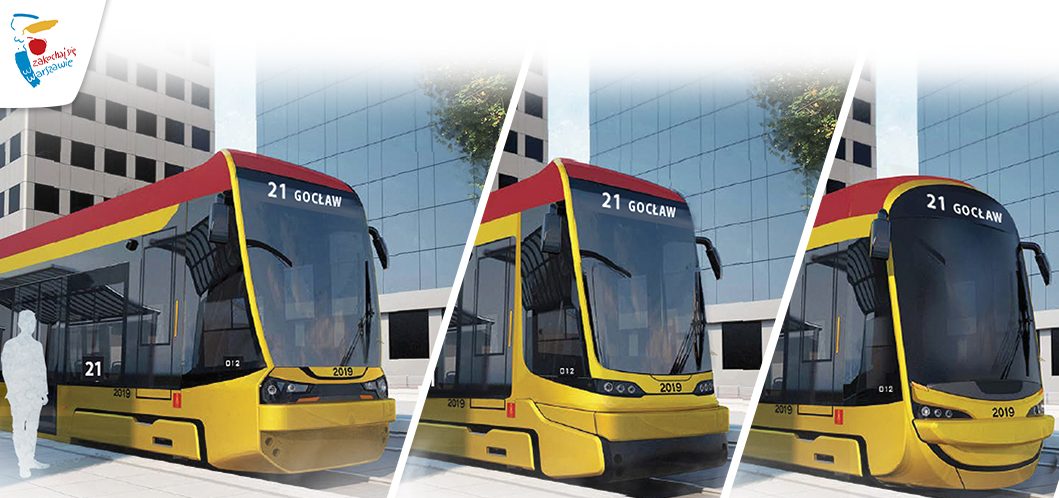 Wybierz, jak będzie wyglądał nowy tramwaj dla Warszawy!