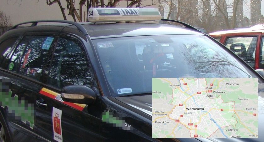 Taksówkarze bez  egzaminów z topografii miasta