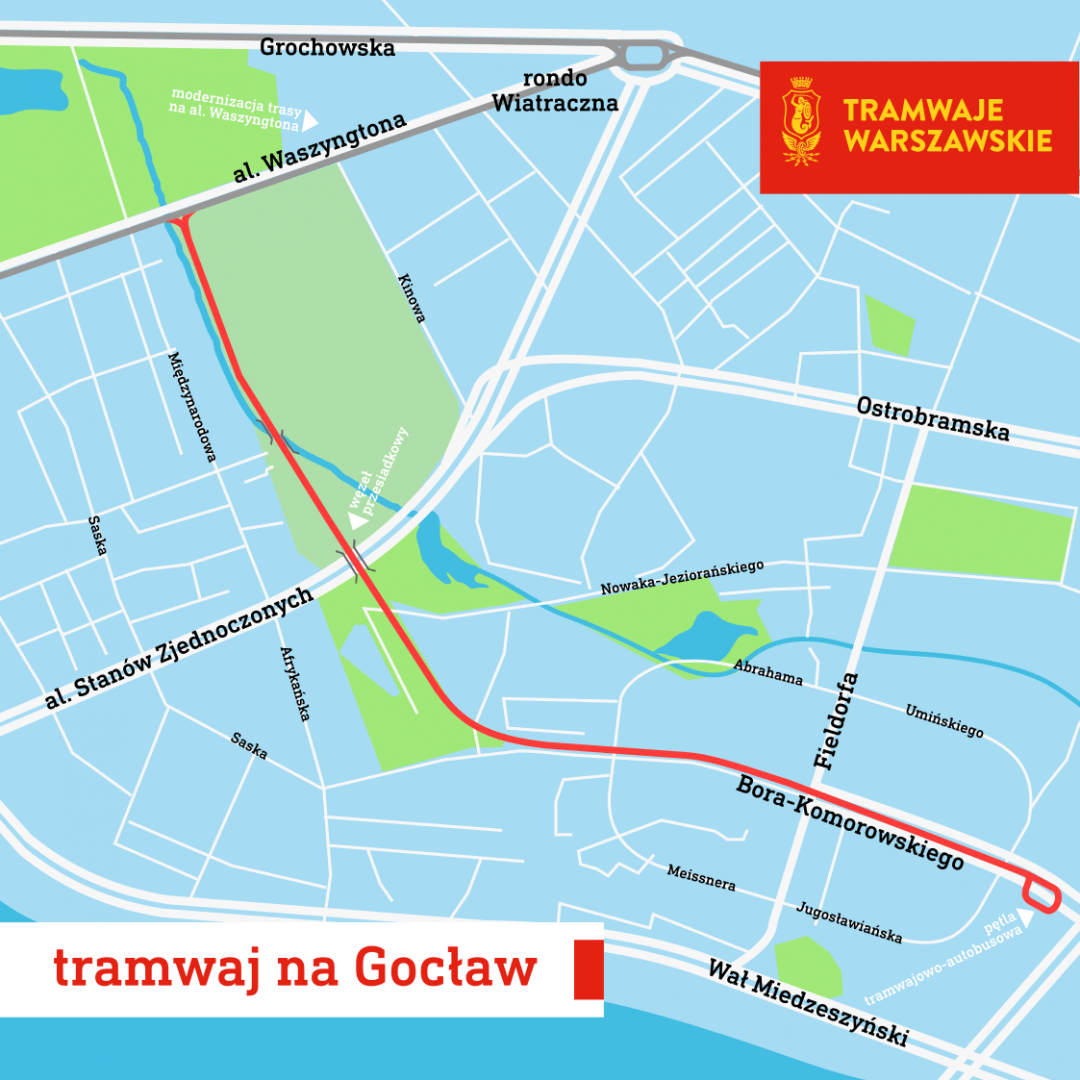 Tramwaj na Gocław - jest pierwsza umowa!