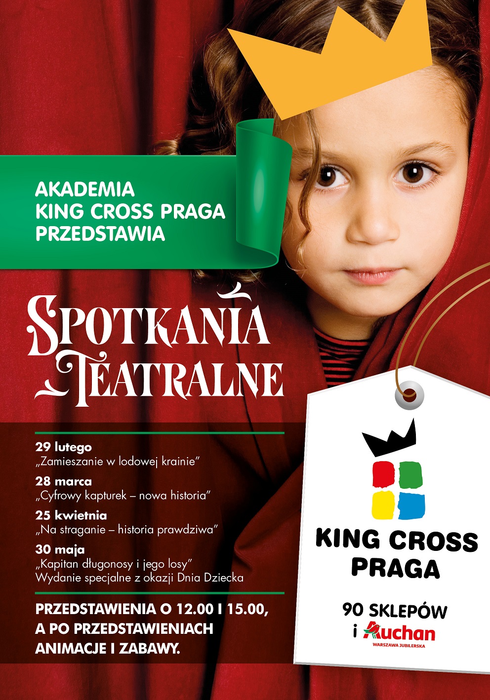 Akademia teatralna inspiruje najmłodszych w King Cross Praga!