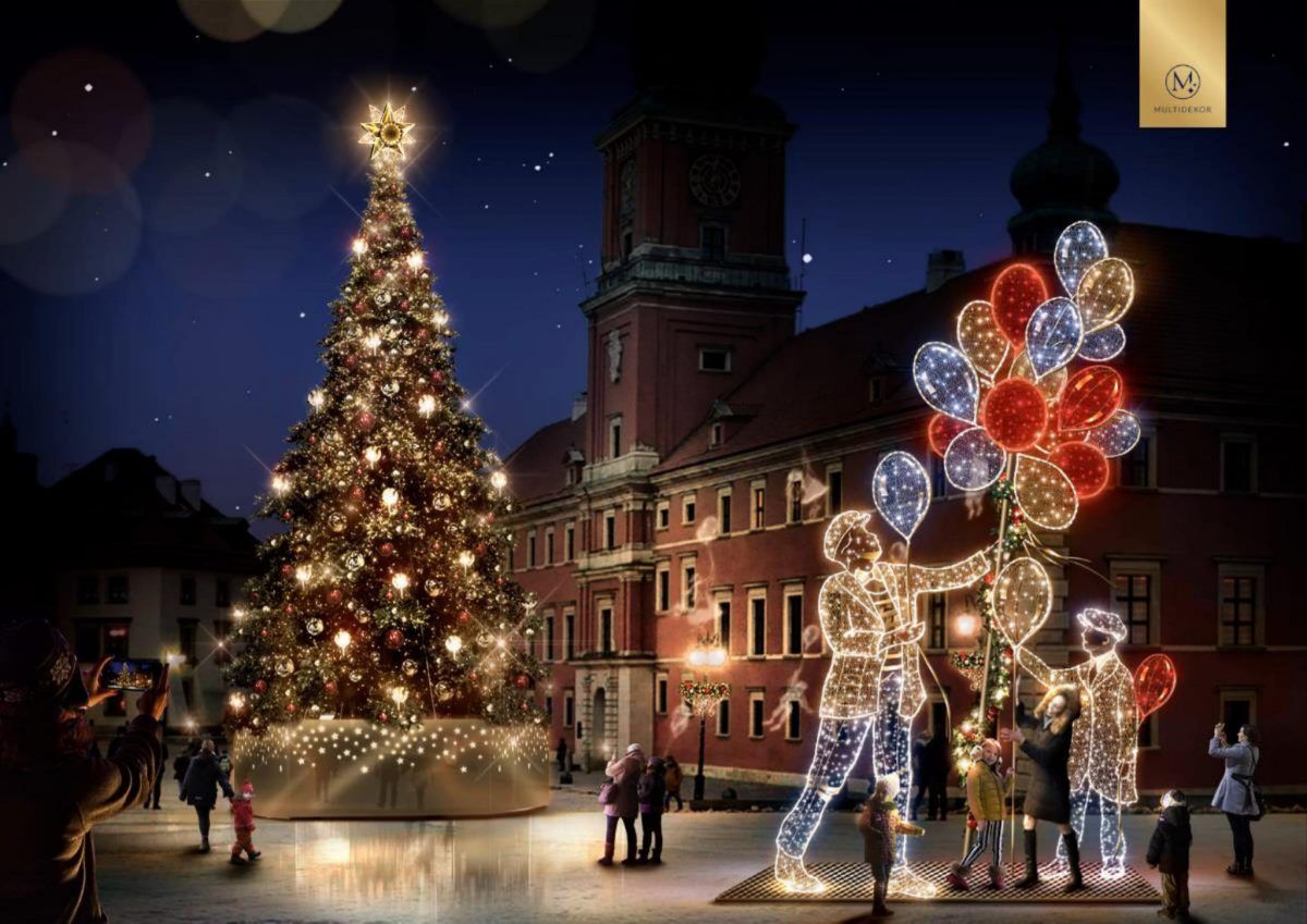 Tej zimy na stołeczne ulice powróci duch przedwojennej Warszawy! Mniejsza iluminacja, ale w zaskakującej formie