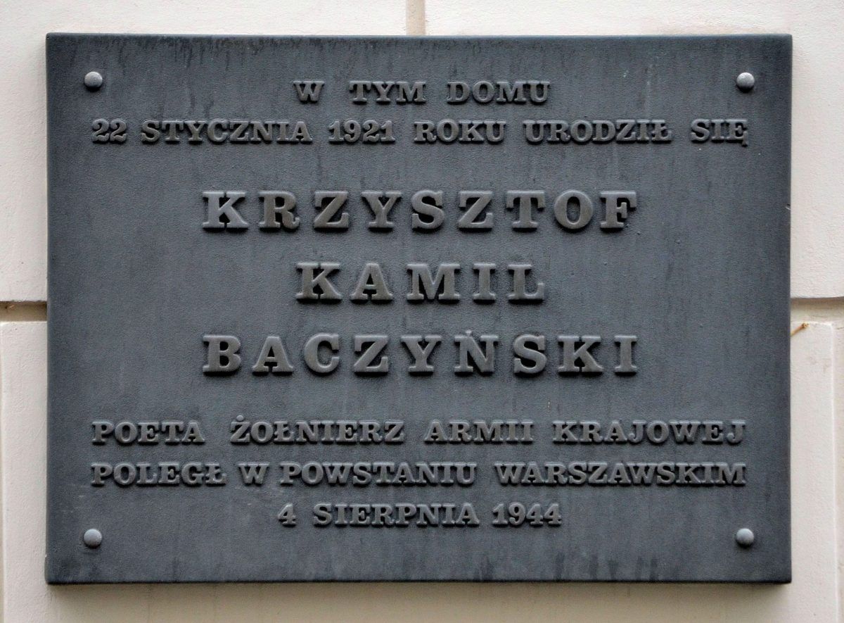Warszawa pamięta o Baczyńskim