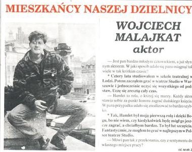 Wojciech Malajkat MIESZKANIEC NR 23/1992