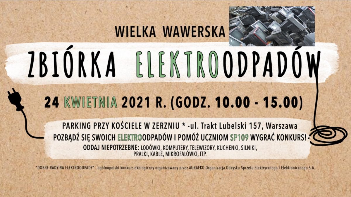 Wielka Wawerska Zbiórka Elektroodpadów