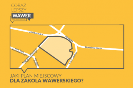 Powstaje plan zagospodarowania Zakola Wawerskiego i okolic ulicy Kadetów