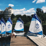 Zajęcia żeglarskie w Parku Skaryszewskim