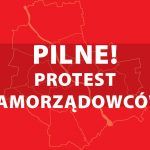 „Tylko ciemność” - protest samorządowców
