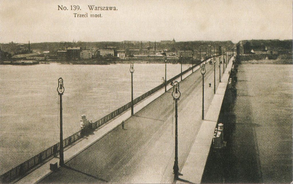 Most Poniatowskiego w Warszawie 1914 Foto wikimedia