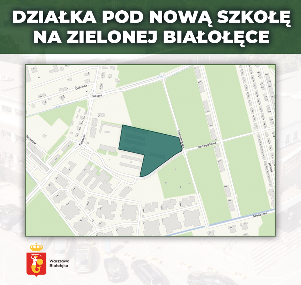 Powstanie nowa szkoła na Białołęce w rejonie Siecznej i Kartograficznej
