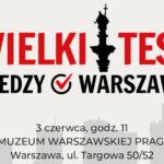 Wielki test wiedzy o Warszawie_2023 Grafika UM