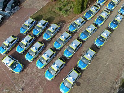 Flota policyjnych samochodów zwiększy się o 100 pojazdów!