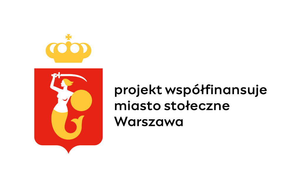 Warszawa znak projekt współfinansuje