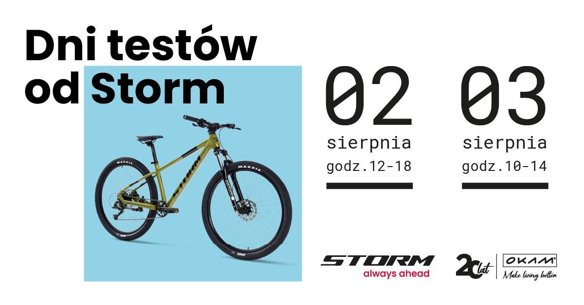 Dni Testów rowerów STORM w OKAM fot. OKAM