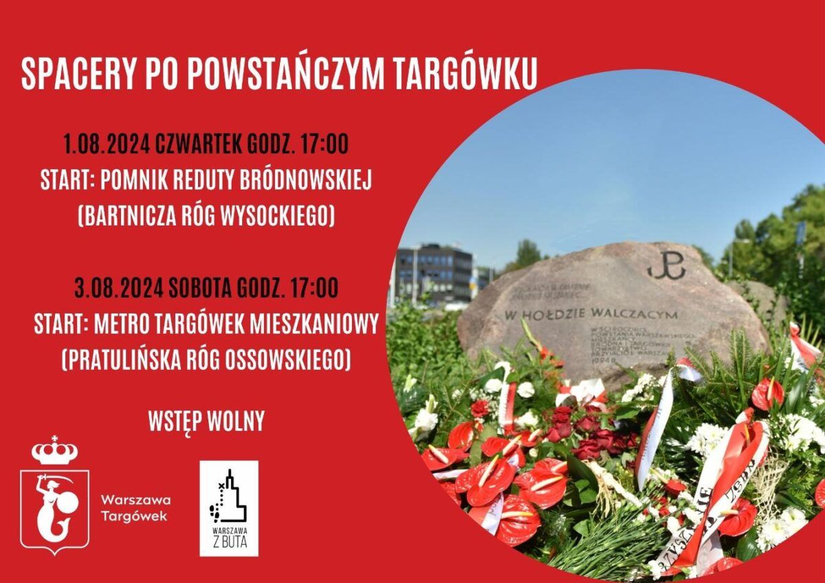 Spacer po „Powstańczym Targówku” Wybuch Powstania na Targówku cz. 2 fot. UM