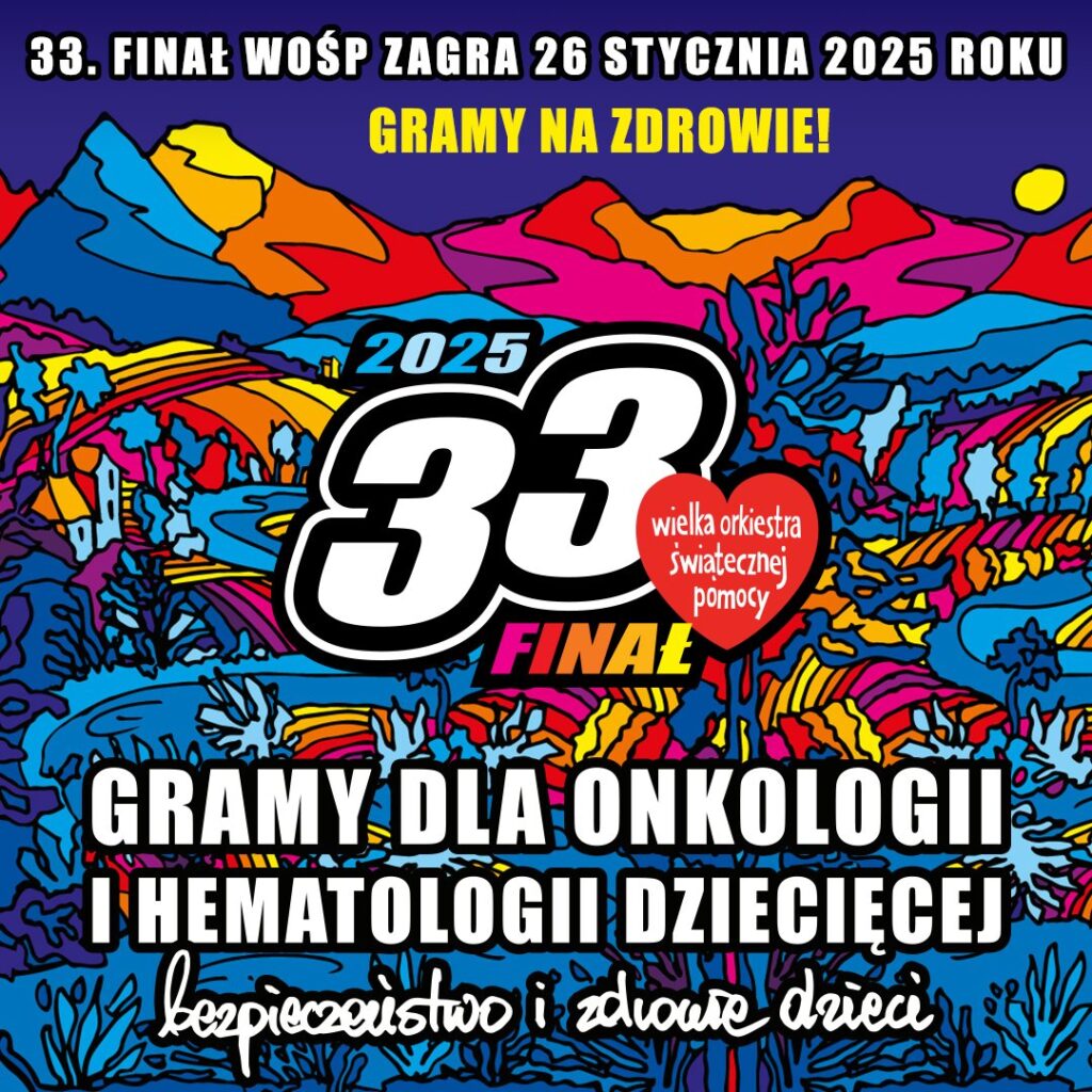 33. Finał WOŚP Grafika WOŚP