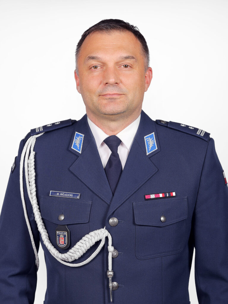 mł. insp. Michał Wójcicki Komendant Rejonowy Policji, Warszawa VII