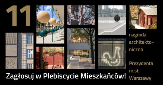 Nagroda Architektoniczna Prezydenta Warszawy Foto UM