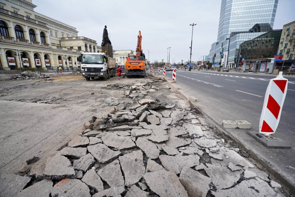 Zlikwidujmy miejsca, które chcą nam dopiec. Betonoza. Plac Bankowy Foto UM