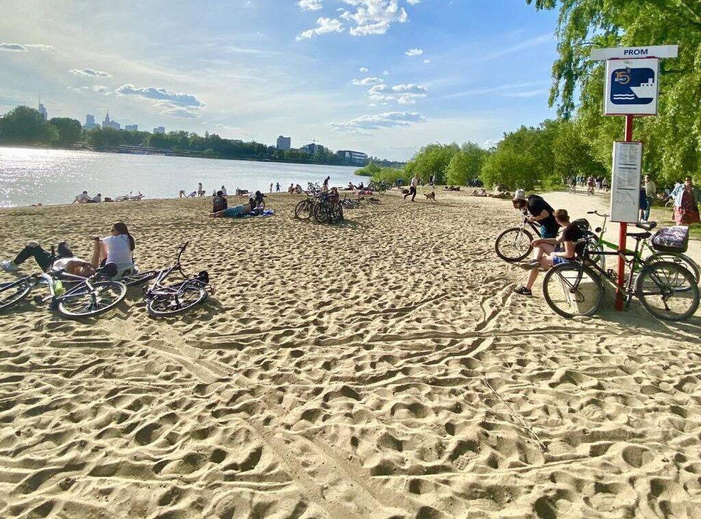 Warszawskie plaże zapraszają Foto UM