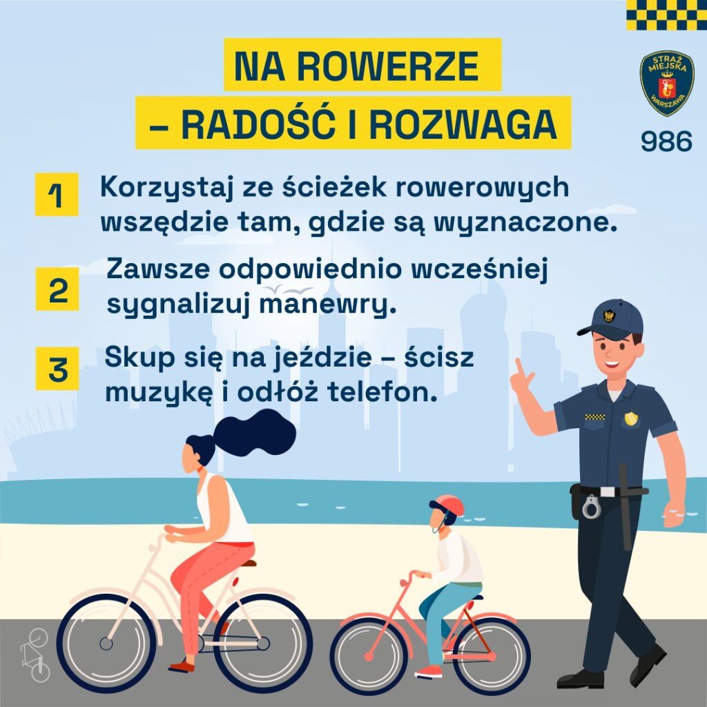 Bezpieczne wakacje ze Strażą Miejską m.st. Warszawy
