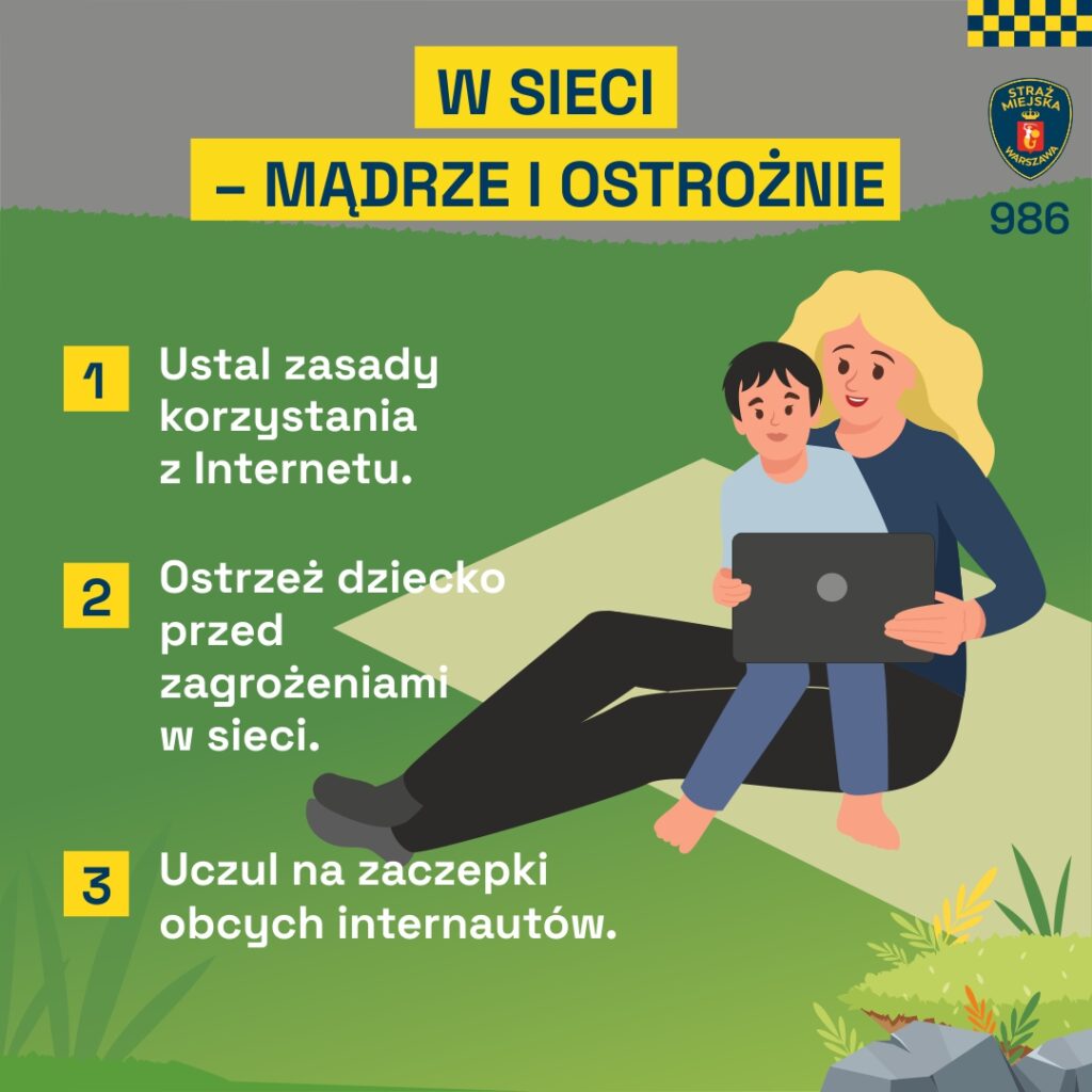 Bezpieczne wakacje ze Strażą Miejską m.st. Warszawy