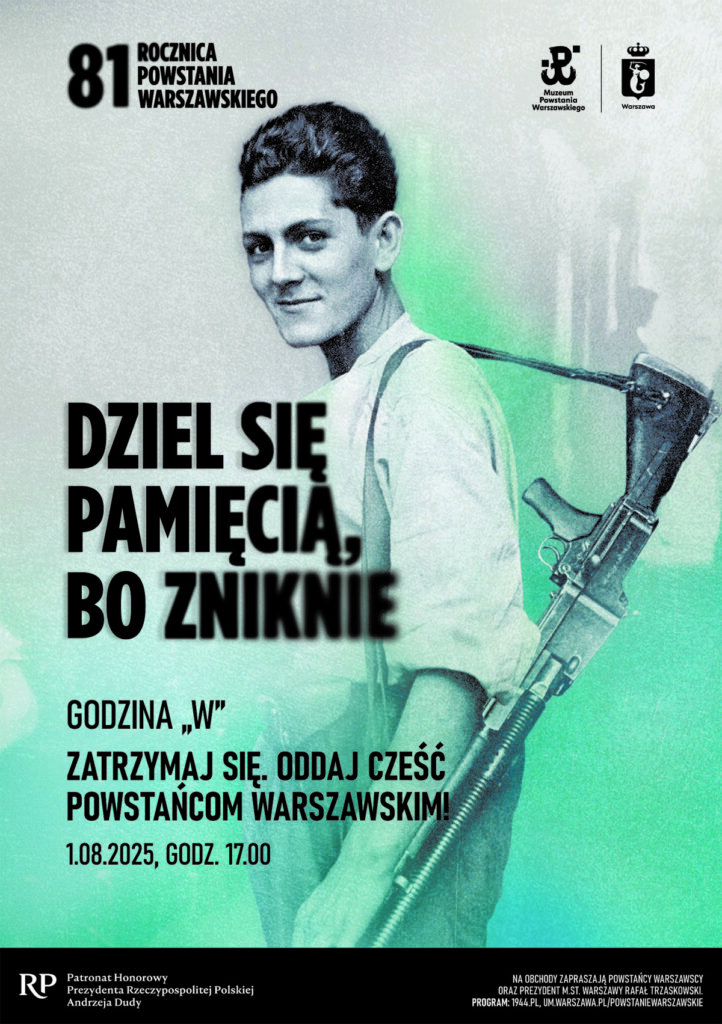 81 rocznica Powstanie Warszawskie Foto UM