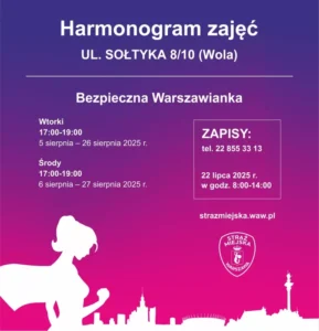 Bezpieczna Warszawianka Foto Straż Miejska