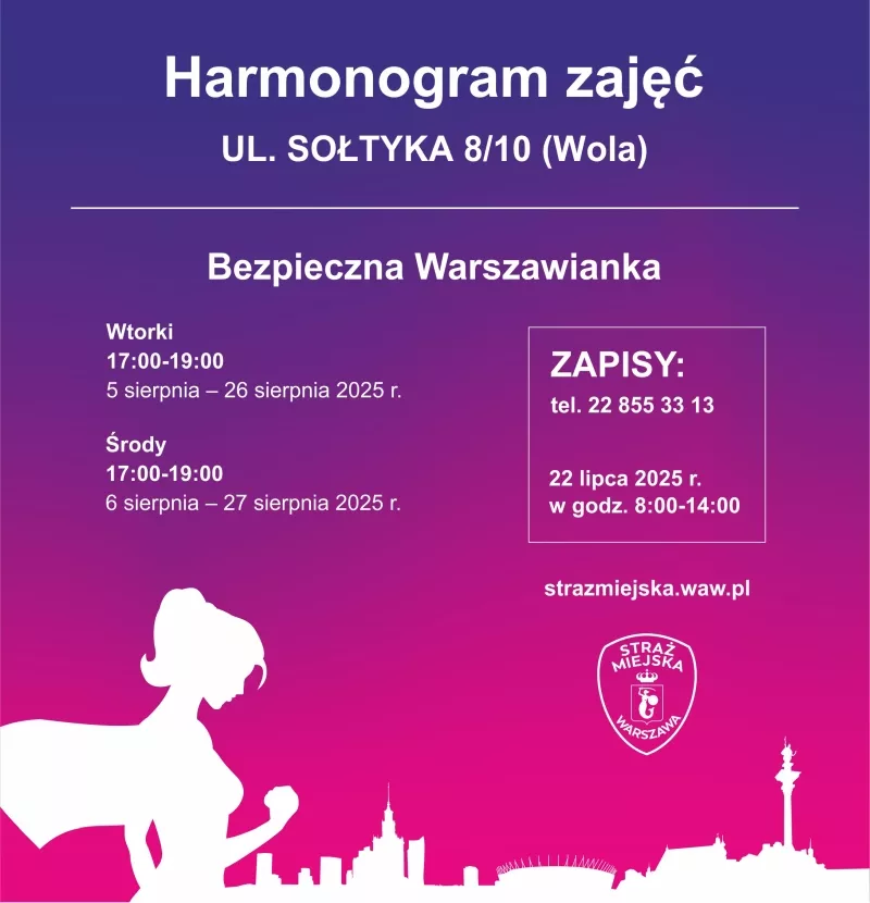 Bezpieczna Warszawianka Foto Straż Miejska