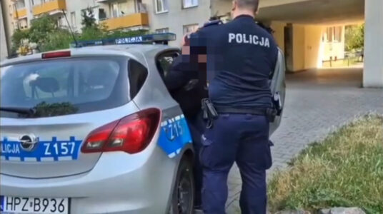 zaatakował listonosza Foto KRP VI