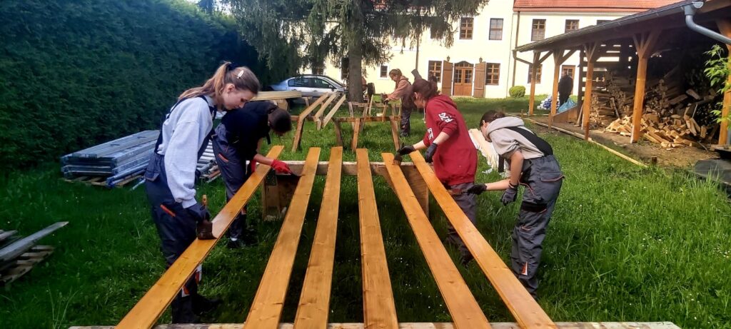 Międzynarodowa mobilność edukacyjna uczniów w CKZ1 – zdobywamy nowe kompetencje Gut Wehlitz 2025