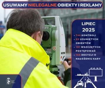 USUWAMY NIELEGALNE OBIEKTY I REKLAMY Foto ZDM