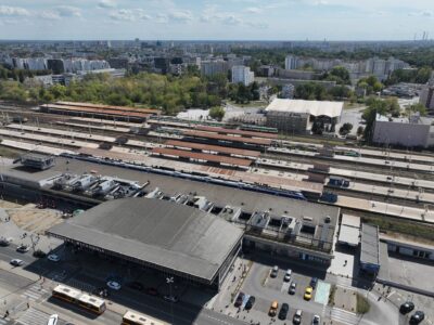 Dworzec i tunel, który połączy obie Pragi. Foto P .Mieszkowski, A. Lewandowski PKP PLK