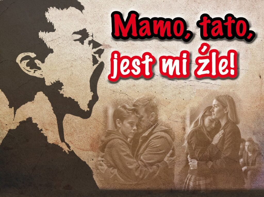 mamo tato jest mi źle Foto Freepik
