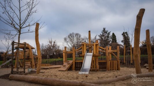 Plac zabaw Park Bródnowski Foto ZZW