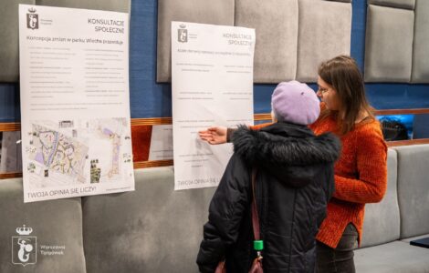 Konsultacje w Parku Wiecha Foto UD Targówek