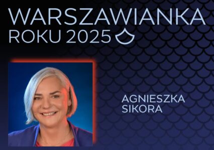 Agnieszka Sikora Warszawianka Roku 2025 Foto UM