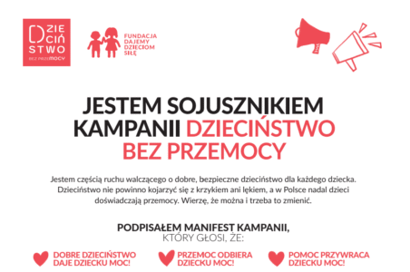 DZIECIŃSTWO BEZ PRZEMOCY Foto UM