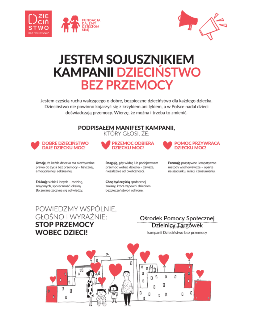 DZIECIŃSTWO BEZ PRZEMOCY Foto UM