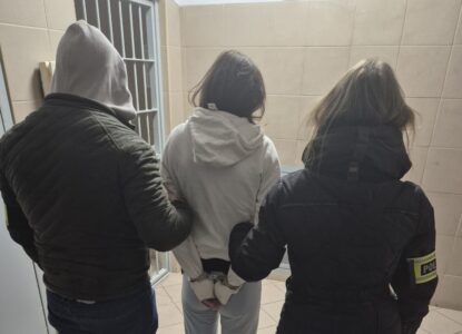 Para zatrzymana po zgłoszeniu o możliwym zabójstwie w Wawrze Foto KRP VII