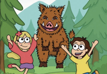 Dzikie przygody Wawryka i Sadulki Foto UD Wawer