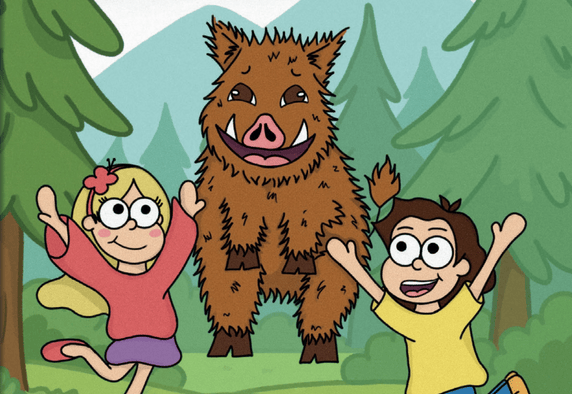 Dzikie przygody Wawryka i Sadulki Foto UD Wawer