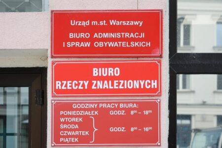 Biuro Rzeczy Znalezionych Foto UM Szymon Pulcyn