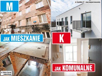 M jak mieszkania K jak komunalne. Foto Foto: UD Praga-Południe, Foto: ZGN Praga-Południe, UM / Cezary Warś, UM / Rafał Motyl