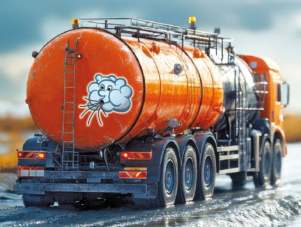 Dlaczego szambo potrafi wygrać z kanalizacją? szambiarka Foto pixabay