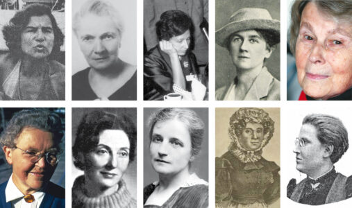 My Kobiety. Foto: 1 - wikimedia.org / Żagle, nr 51978 r.; 2 - krakow.pl; 3 - wikimedia.org / Sasha Melnikov; 4 - polona.pl / domena publiczna; 5 - Akademia Łukasiewicza; 6 - wikipedia.org / American Institute of Physics (AIP); 7 - Polskie Towarzystwp Kobiet w Matematyce; 8 - NAC; 9 - wikimedia.org / domena publiczna; 10 - wikimedia.org / domena publiczna