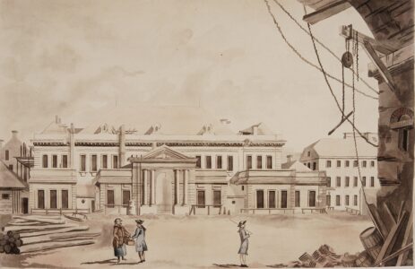 Teatr Narodowy na Placu Krasinskich Foto polona domena publiczna