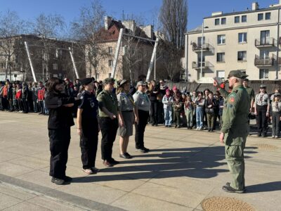 Harcerze ruszyli „Śladami odwagi”. 67. Rajd Olszynka Grochowska za nami; materiał informacyjny, Hufiec Warszawa-Praga-Południe